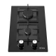 IsEasy MGBG-312S2C Built-in Gas Hob (Glass, 2 Burners)