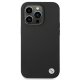 BMW iPhone 14 Pro Case Silicone Metal Logo, Black