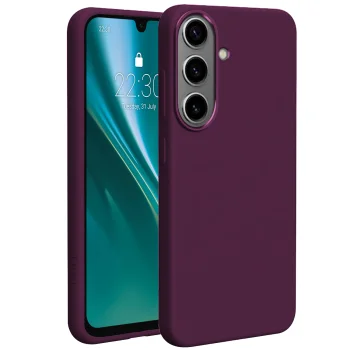 Etteri Silicone Mag Case for Samsung Galaxy S26, Dark Cherry