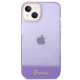 Guess Translucent vāciņš iPhone 14 Plus – Violets