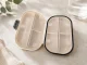 Weekly Pill Organizer with 7 Compartments, Beige