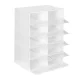 Modernhome PJJSB0002 Modular Shoe Cabinet Organizer, 10 Modules