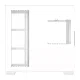 DarkFlash C280 Computer Case, E-ATX / ATX / ITX, White