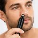Electric Nose and Ear Hair Trimmer, USB, 2W, Black