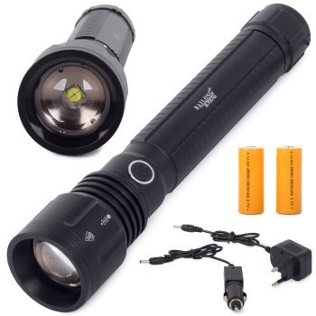 Bailong P58 Tactical LED Flashlight CREE XHP50, Zoom, 1000m Range