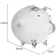Ruhhy 22588 Glass Piggy Bank, Transparent