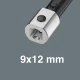 Wera 7870 Joker M Self-Adjusting Insert Wrench, 13-16 mm, 9x12 mm
