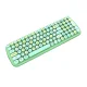 MOFII Candy BT Bluetooth/USB Wireless Mechanical Keyboard With Backlight, green