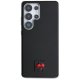 DKNY Leather Heart of NY Case for Samsung Galaxy S25 Ultra, Black