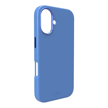 Puro Icon Mag Pro MagSafe Silicone Case for iPhone 16, Blue