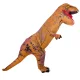 Inflatable T-REX Dinosaur Costume for Kids, 1.5–1.9 m, Brown