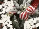 Frosted White Rowan Berries for Christmas Decoration, 5 pcs