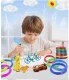 Set of 9 Plastic Molds Templates Stencils for 3D Printing Pen