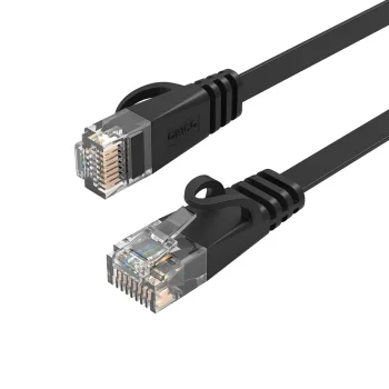 Orico PUG-C7B CAT7 Flat Ethernet Network Cable 10Gbps RJ45 15m Black