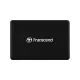 Transcend TS-RDC8K2 USB-C 3.1 Gen 1 Memory Card Reader, Black