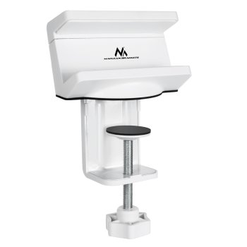 Maclean MC-808 Desk Mount for Power Strip, White