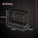 2-Tier Under Sink Organizer Ruhhy 26102 Pull-Out Shelves, black