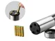 Electric Salt and Pepper Grinder with LED Light, Silver