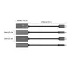 Orico XC-R45-V1 USB-C to RJ45 Gigabit Ethernet 1 Gbps Network Adapter - Black