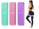 Set of 3 Fabric Resistance Bands for Exercise and Fitness