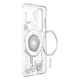 Spigen Ultra Hybrid Mag MagSafe Case for Samsung Galaxy S26+ Zero One Clear White