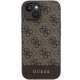 Guess 4G Stripe Collection case for iPhone 15 / 14 / 13 - brown