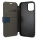 Apple iPhone 12 Pro Max 6.7\" US Polo Embroidery Collection Book Case Cover (USFLBKP12LPUGFLNV), Navy