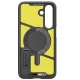 Spigen Tough Armor Mag Case for Samsung Galaxy S25 FE, Black and Yellow