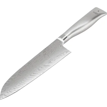 WMF Grand Gourmet Damasteel Santoku Knife 18 cm, Silver