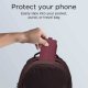 Tech-Protect SM65 Pouch Case for 6.0-6.9\" Smartphones, Burgundy