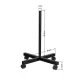 Activeshop S4 Magnifying Lamp with Stand, 5 Diopters, Black