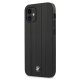 BMW iPhone 12 mini vāciņš Signature Tire Marks, melns