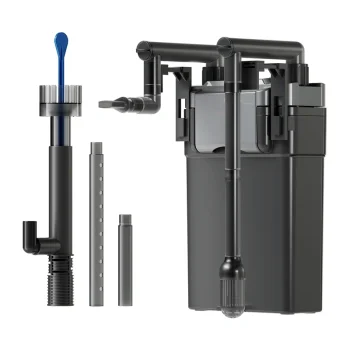 SUNSUN HBL-801 Hang-On Cascade Aquarium Filter, 500 L/h, 6 W, Black