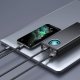 Baseus Amblight Portable Powerbank with Display 30000mAh, (QC3.0, PD, 3A, 65W), Black