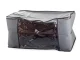 Large Clothes Storage Bag Organizer for Bedding Comforters 60x45x30cm, Gray