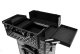 Beauty Trolley Makeup Suitcase on Wheels, Black