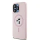 Karl Lagerfeld iPhone 15 Pro Case Silicone Karl & Choupette MagSafe, Pink