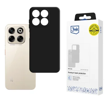 3mk Matt Case for ZTE Blade V70 - Matte Black