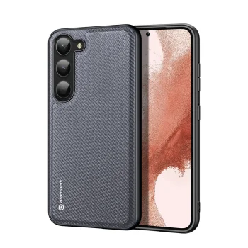 Dėklas Dux Ducis Fino telefonui Samsung Galaxy S23+, pilkas