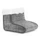 ModernHome Electric Foot Warmer with Remote, 10 Heat Settings, Auto Shut-Off, Dark Gray