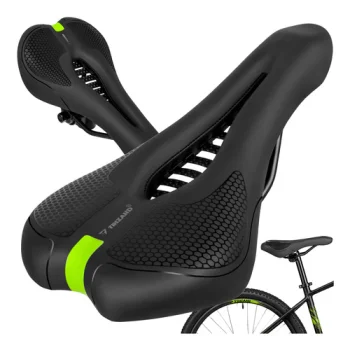 Trizand Bicycle Saddle 28x14 cm, Black