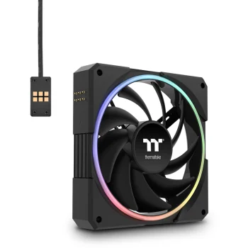 Thermaltake TS120 EX RGB 120mm PC Fan 3-Pack Black