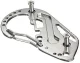Multifunctional Survival Carabiner Keychain Multitool, 8.5x4.5 cm