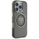 Guess iPhone 16 Pro Max Case IML Metal Mountain Logo MagSafe, Black