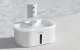 Petwant W4-L Mini Dog and Cat Water Fountain Drinker 2.5L, White