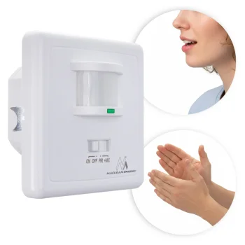 Maclean MCE18 Wall Motion and Sound Sensor