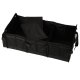 Large Car Trunk Organizer with Insulated Cooler Bag 75x37x32cm, Black