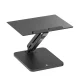 Maclean MC-493 Sit-Stand Desk Converter for Monitor or Laptop, Black