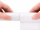 Self-Adhesive Under Door Draft Stopper Foam Weather Stripping, White