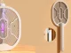 Electric Fly Swatter with UV Light, Foldable, 5W